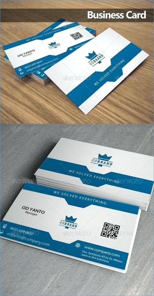 Microsoft Business Cards Templates Free - AMP