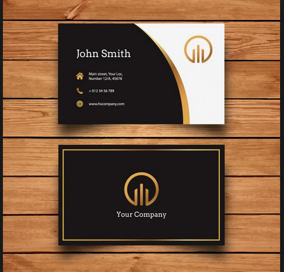 Elegant Modern Business Card Design