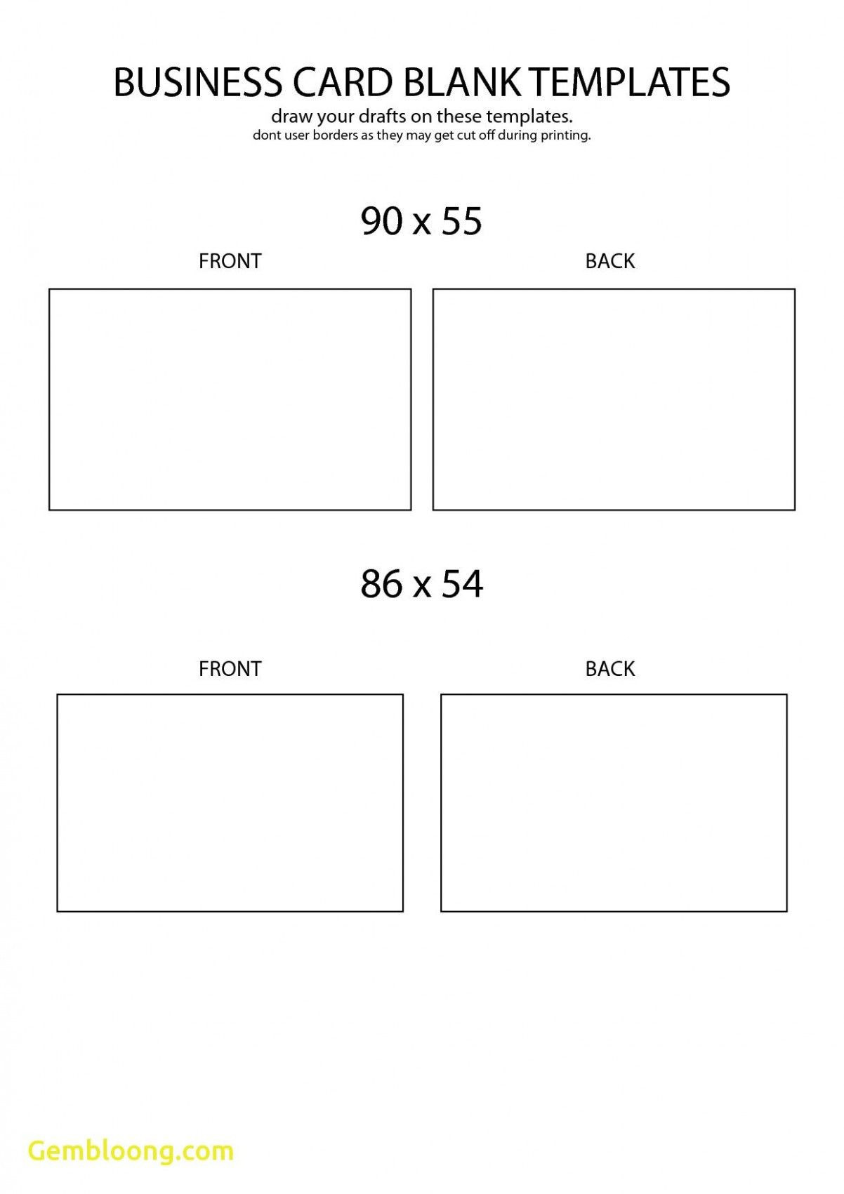 001 free blank business card templates template