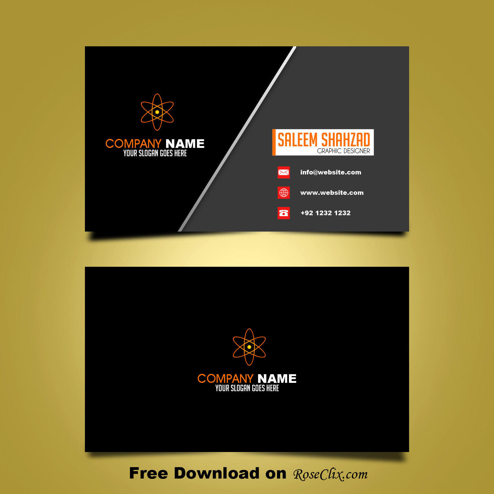 003 Free Downloads Business Cards Templates Template Ideas Of Business Card Psd Template Free Download