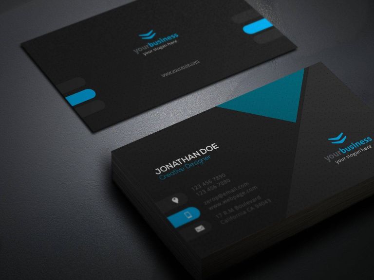 Business Card Template Photoshop Cs6