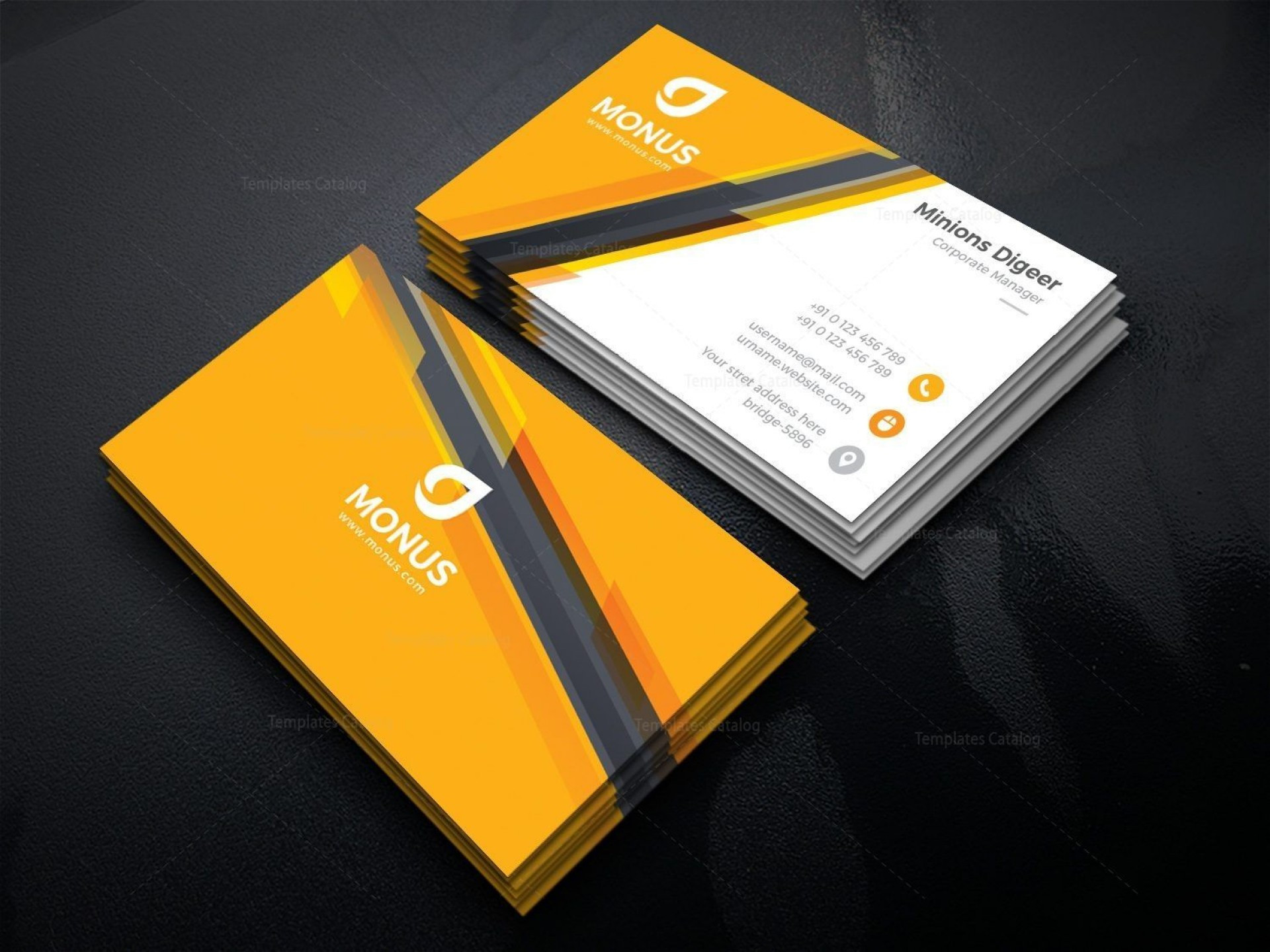 019 cool business card templates template