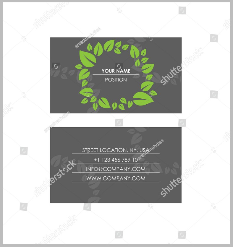 15 Landscaping Business Card Templates Word Psd Of Landscaping Business Card Template