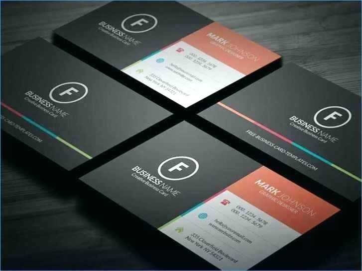 2 Sided Business Cards Beautiful Card Template Double Free Of Construction Business Cards Templates Free