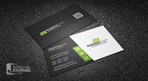 Clean Stylish Corporate Business Card Template