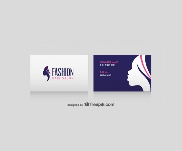 31 Salon Business Card Templates Psd Word Ai Of Hair Salon Business Card Template