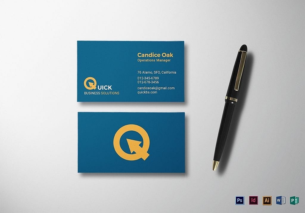55 Beautiful Business Card Designs Of Ms Office Business Card Template