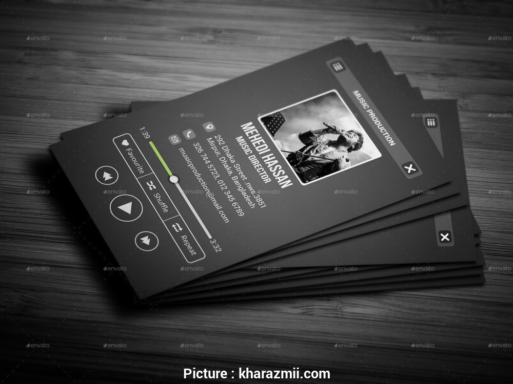 7 Brilliant Free Business Card Templates Music solutions Usa Headlines Of Dj Business Card Templates Free