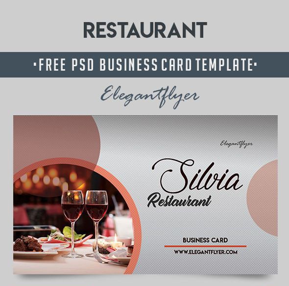 72 Free &amp; Premium Restaurant Templates Suitable for Of Business Cards Templates Free Psd
