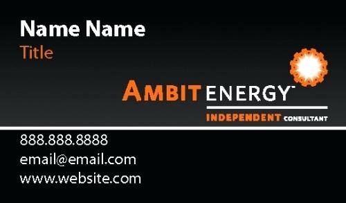 62 Sample Ambit Energy Business Card Template About Interview