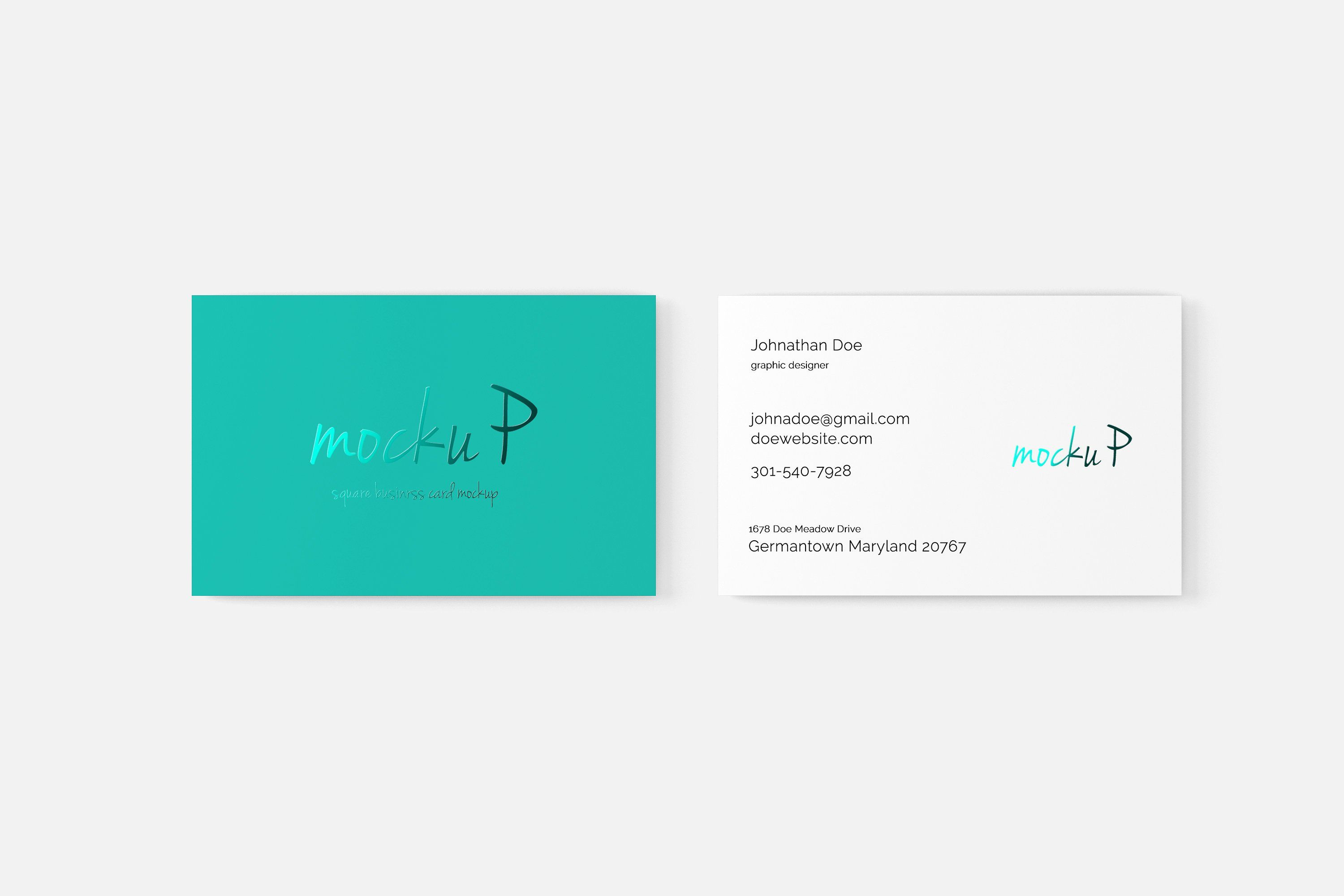 85x55 Business Card Mockup Files Psd Changeable Replace Of Business Card Template Dimensions