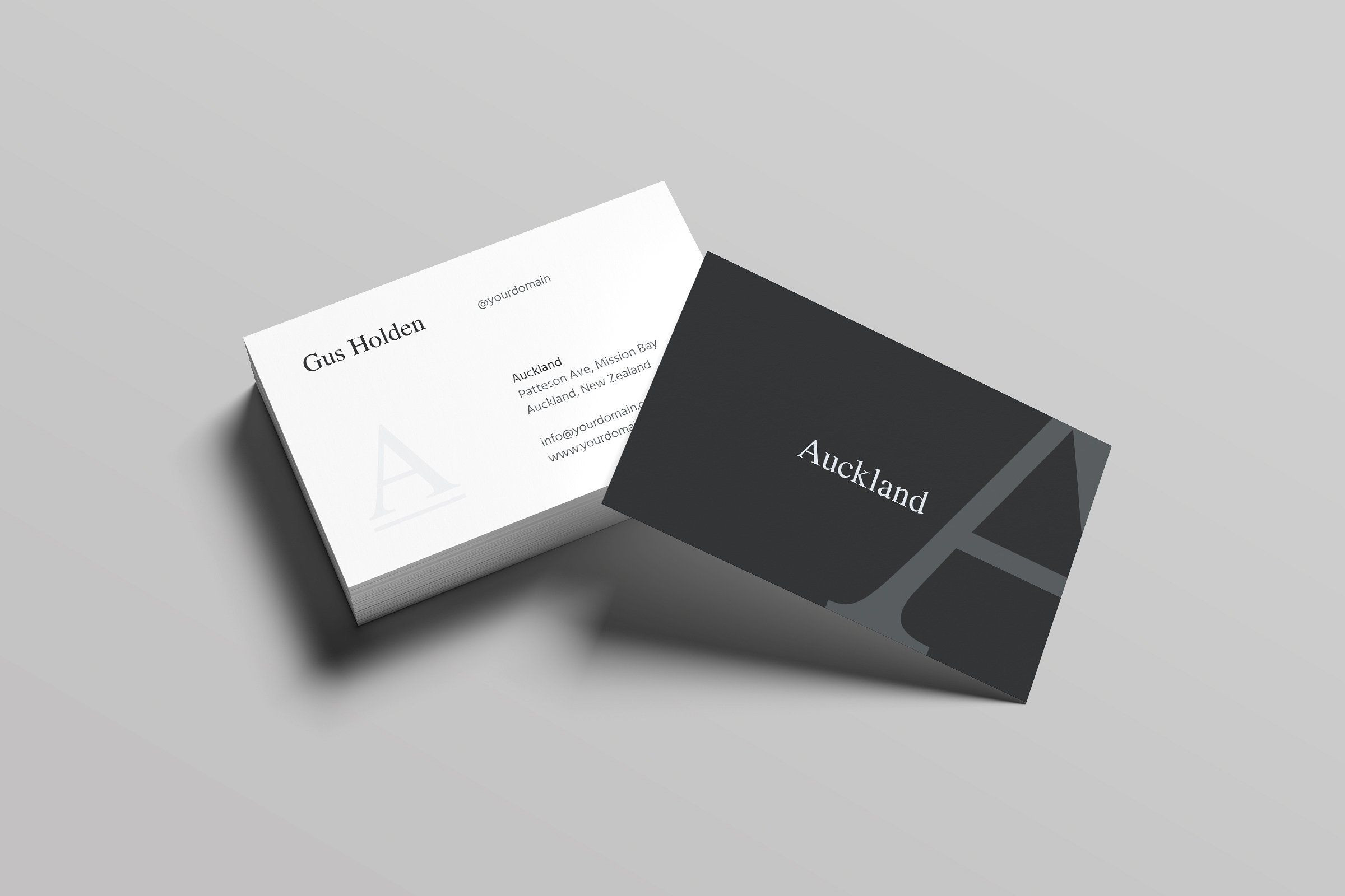 Auckland Business Card Links Layers Fonts Free Of Business Card Indesign Template