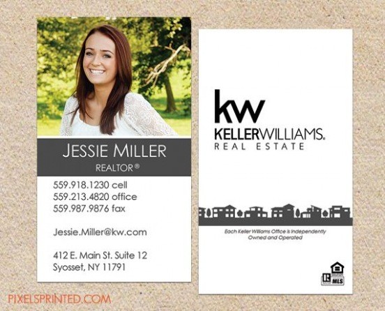 keller williams business cards in 14 bbunch pinterest real realty business cards