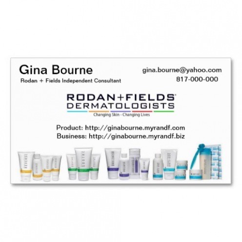 Author Archives Of Rodan and Fields Business Card Template