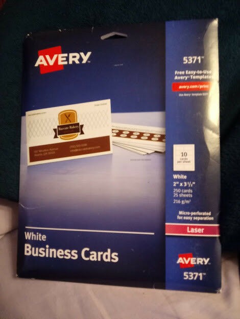 Avery 5371 Teriz Yasamayolver Of Avery Templates 5371 Business Cards
