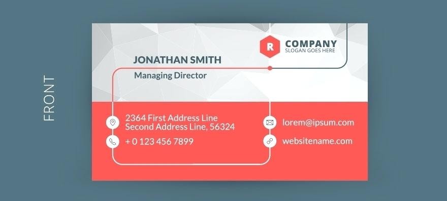 Best Business Card Templates – theroofingexpo Of Red Business Card Template