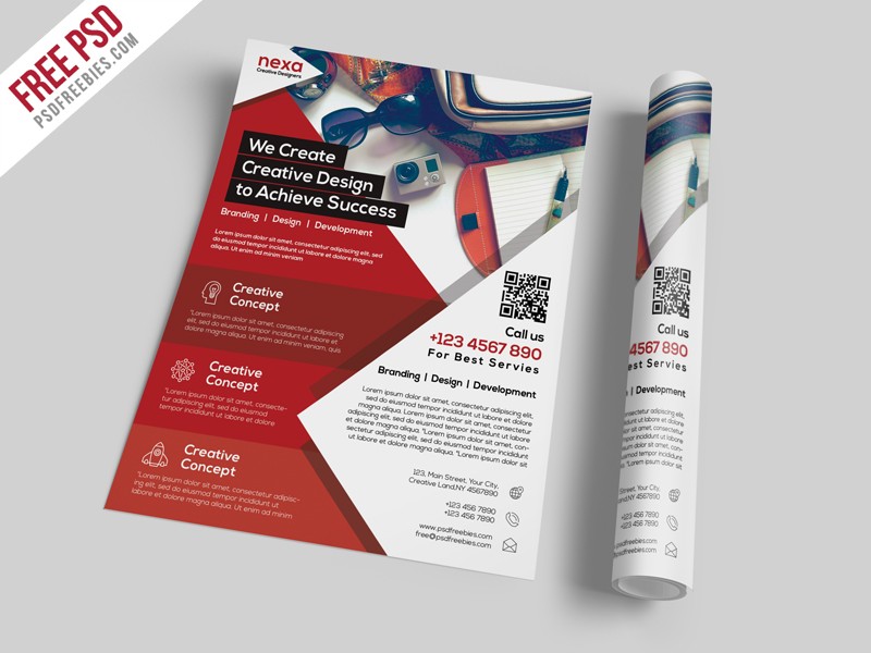 Business and Corporate Flyer Template Free Psd Of Photography Business Card Templates Free Download