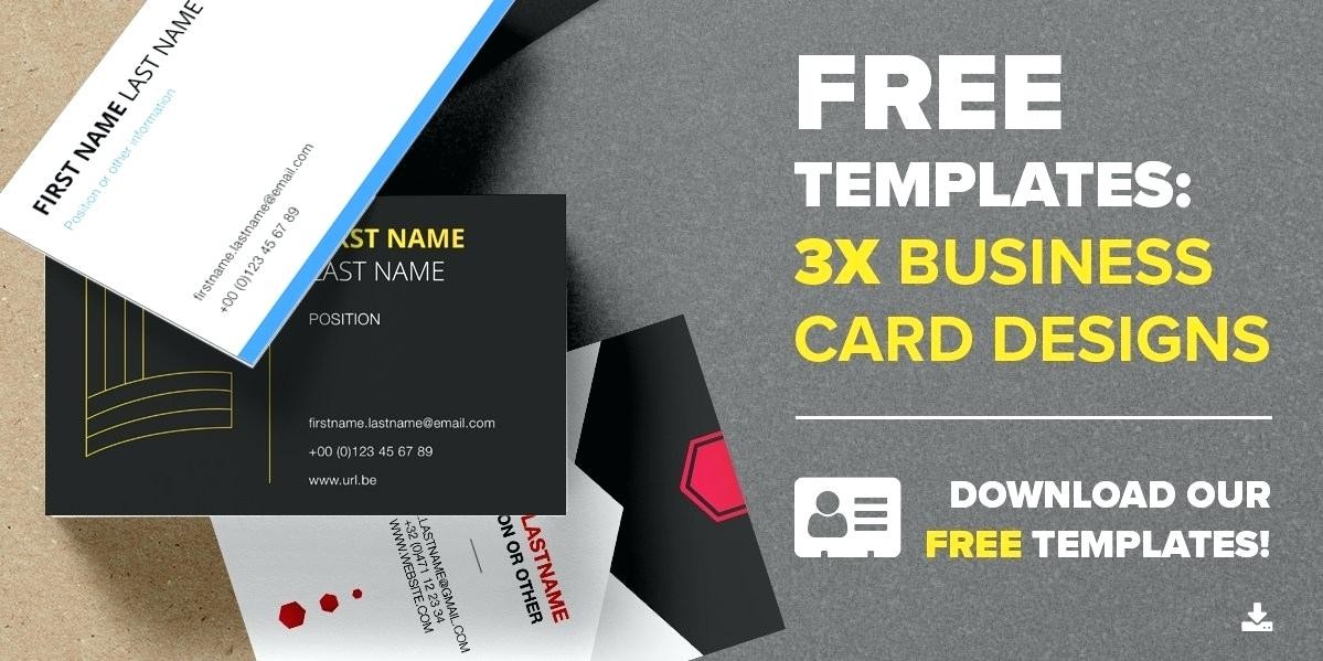Business Card Design Free Of Business Card Template Psd Download