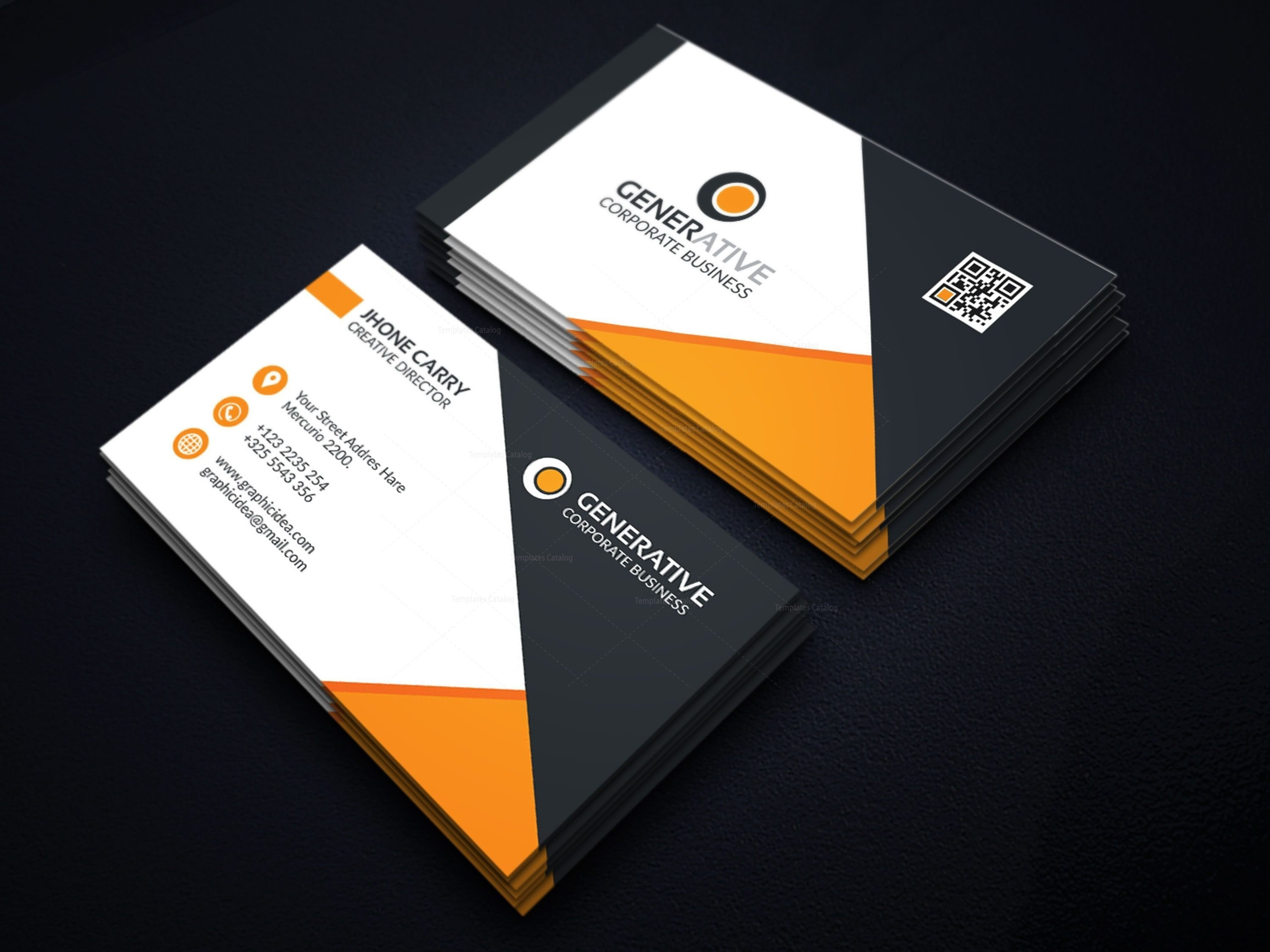 Business Card Design Template Of Business Card Eps Template