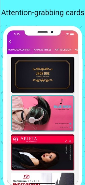 Business Card Maker Creator On the App Store Of Business Card Background Templates