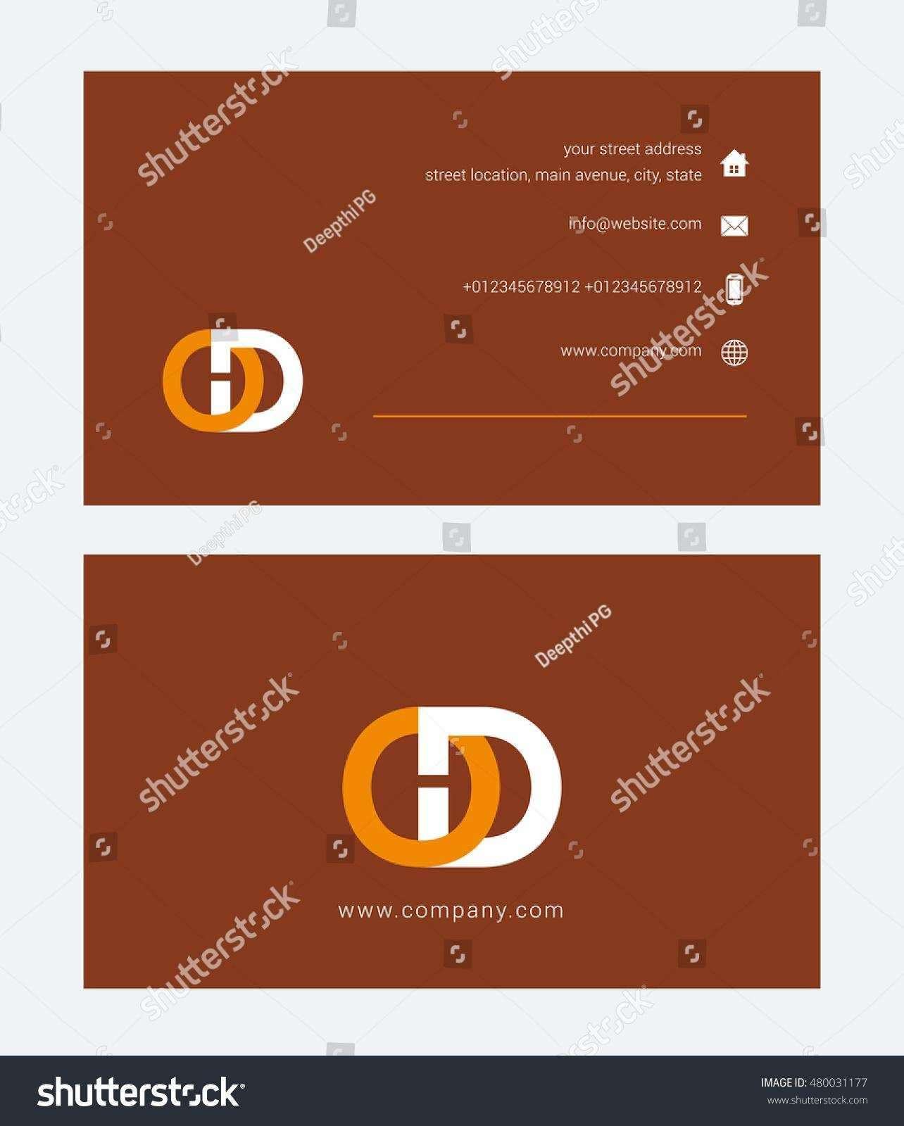 Business Card Powerpoint Templates Free Caquetapositivo Of Business Card Design Free Template