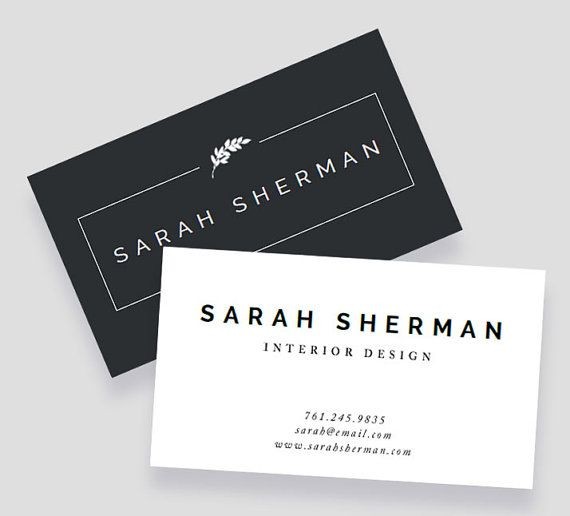 Business Card Template for Word and Pages Of Two Sided Business Card Template Word