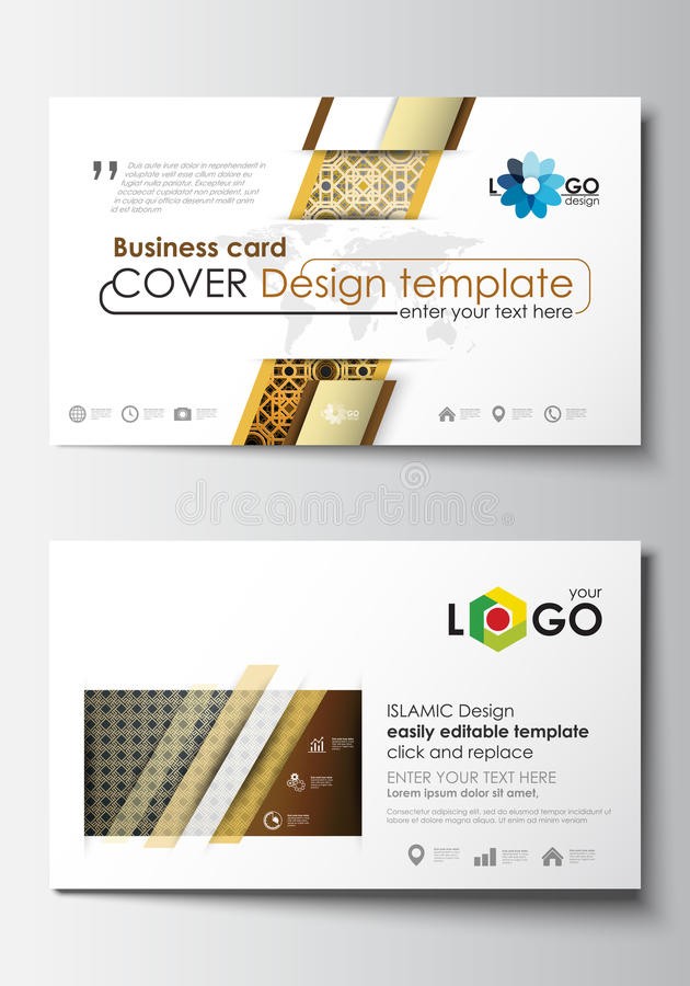 Business Card Templates Easy Editable Layout Abstract Vector Of Downloadable Business Card Templates