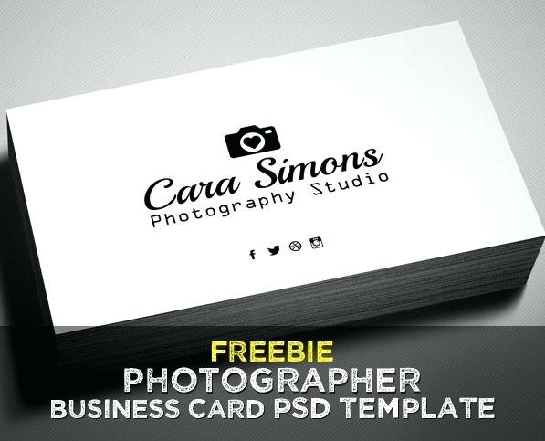 photography business cards templates new freebie card template for photographers