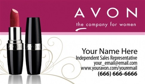 Business Cards Of Avon Business Card Template