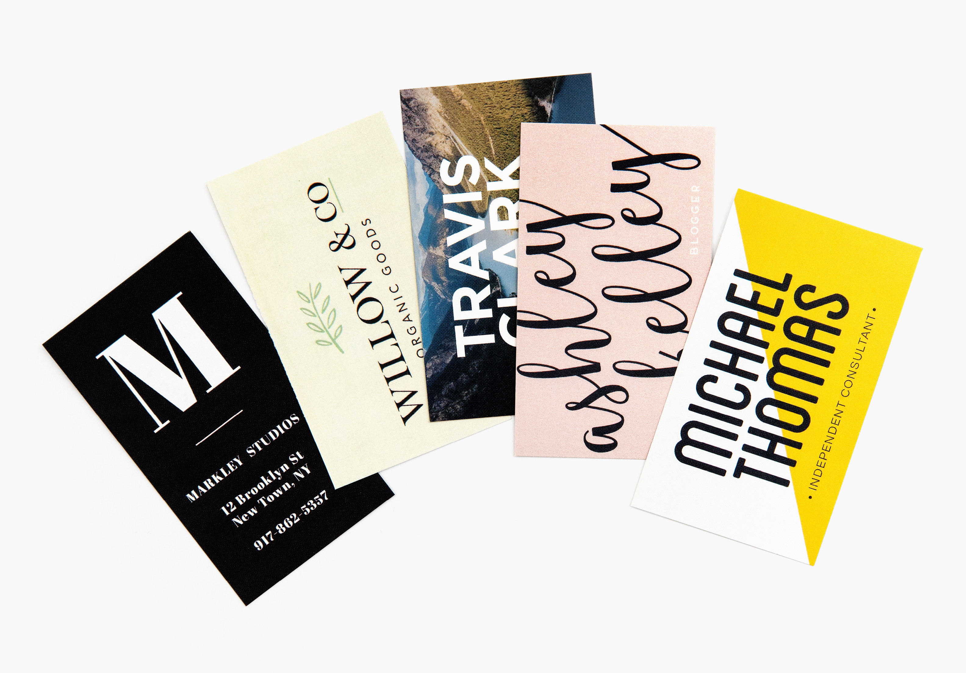 Business Cards Of Premium Business Card Templates