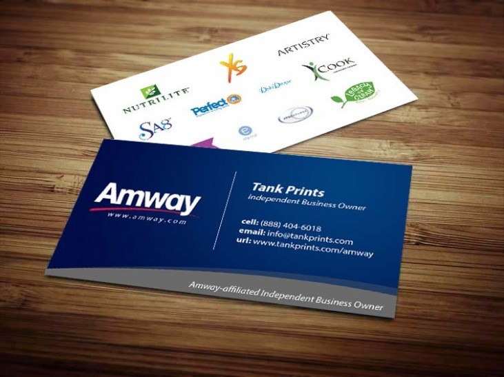 Business Cards Page 8 Of Amway Business Card Template