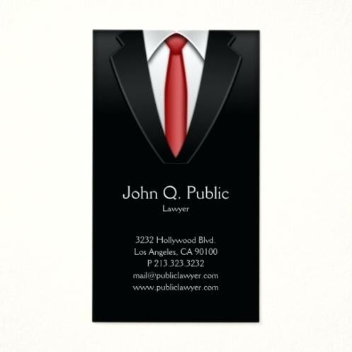 Content Uploads attorney Lawyer Tailor Black Suit Red Tie Business Of Generic Business Card Template