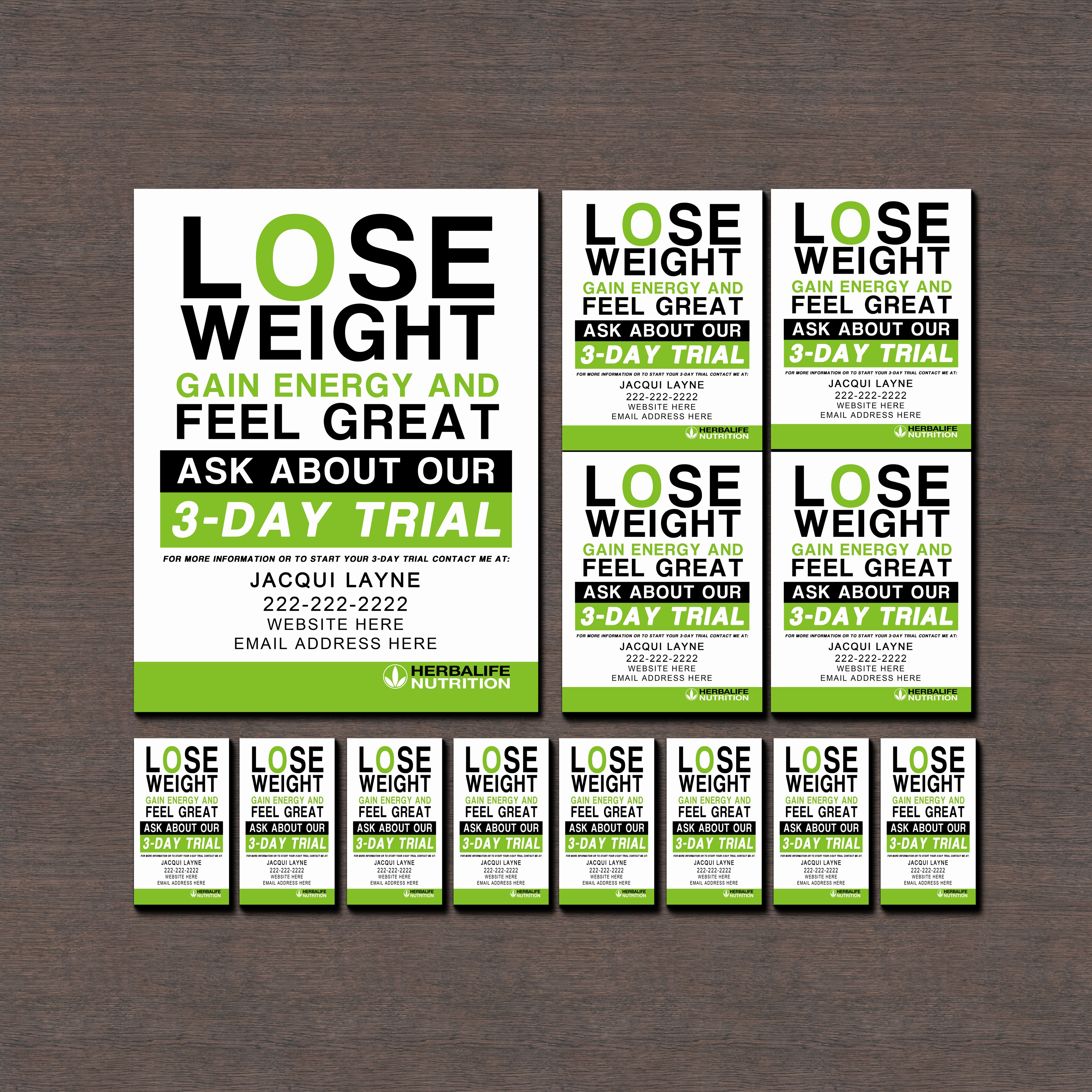 Custom Print Ready Herbalife Contact Flyer Wallpaperzen Of Herbalife Business Cards Templates