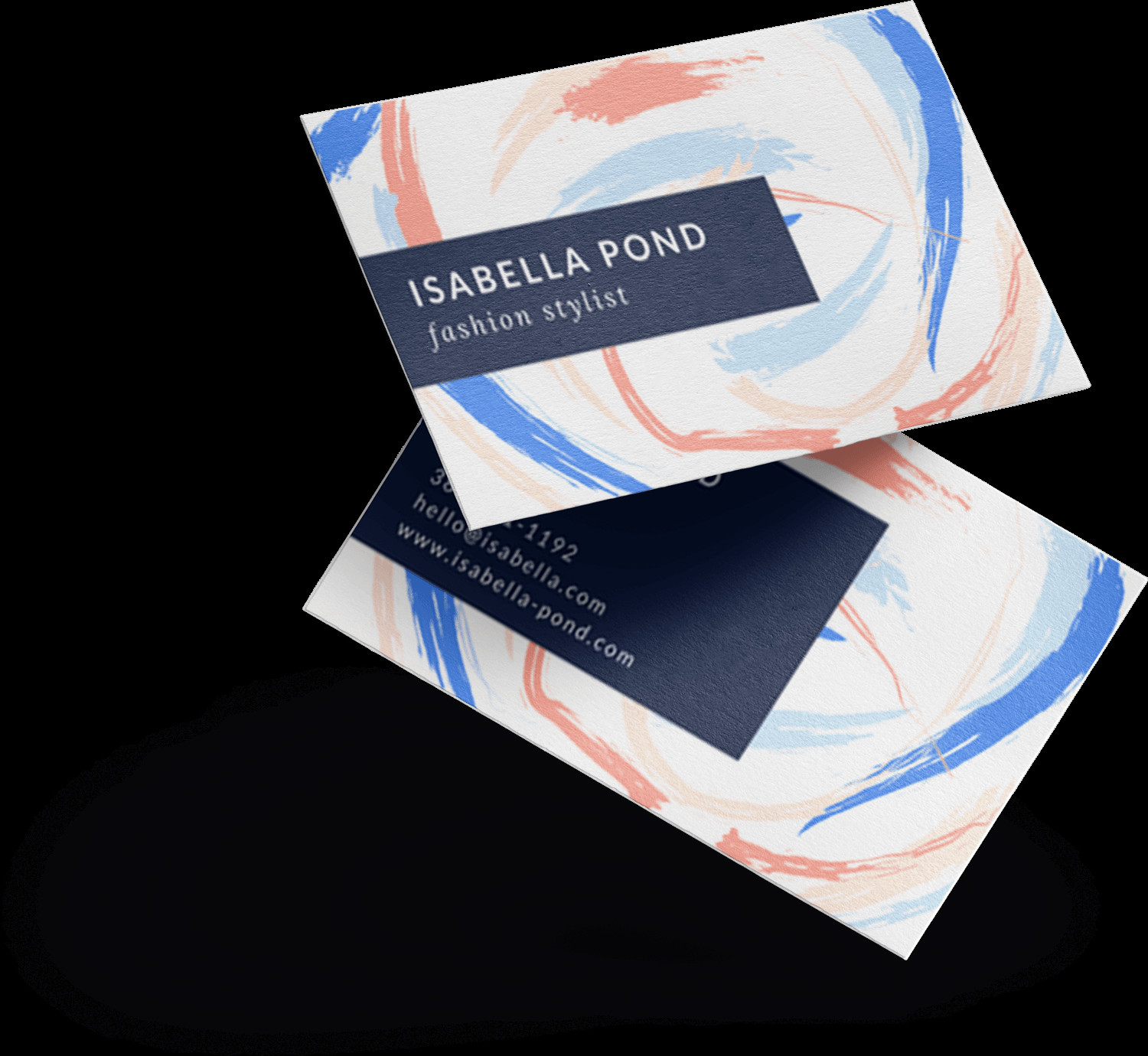 Design and Print Business Cards On Canva Of Double Sided Business Card Template