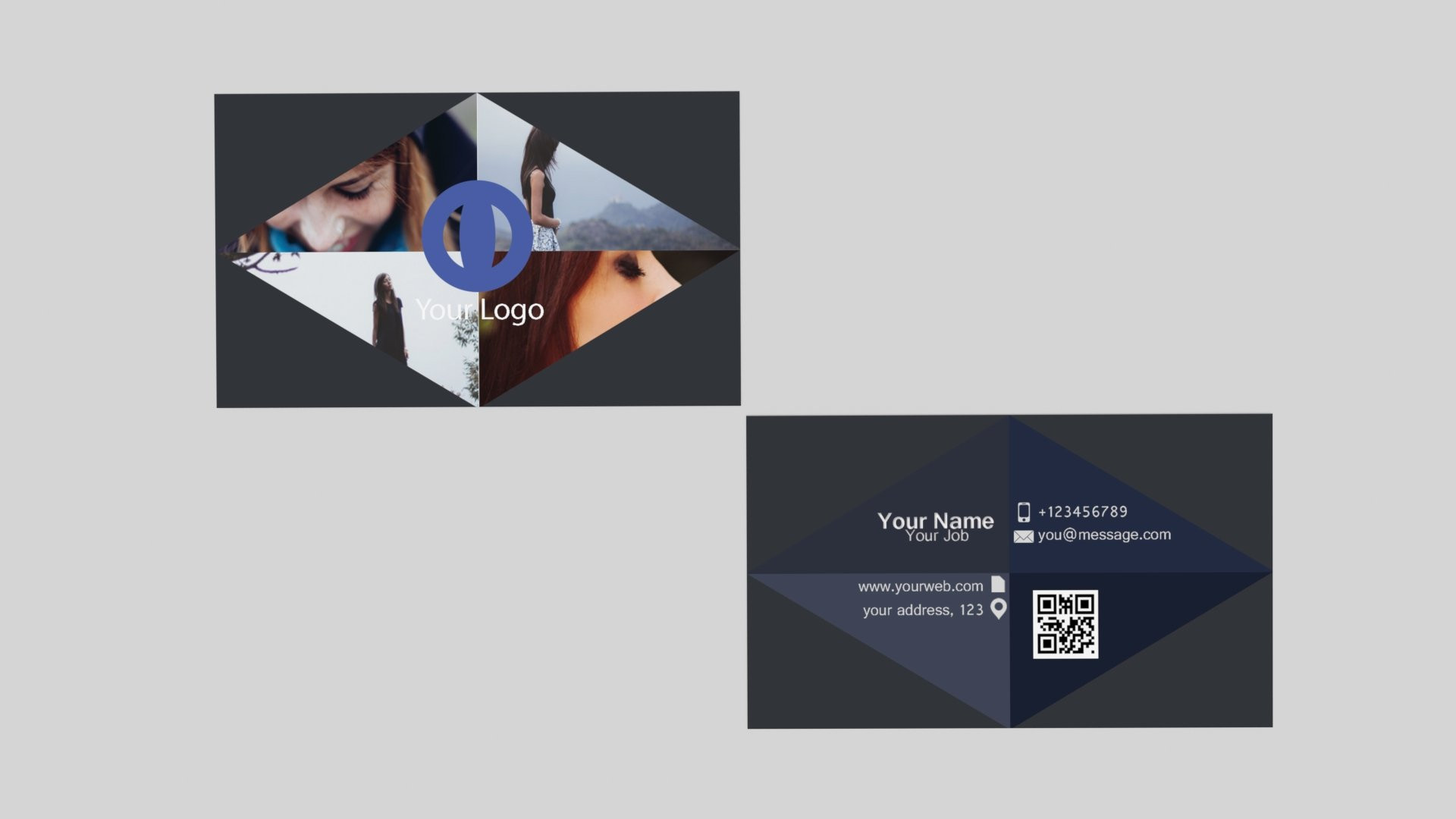 Dmdmdpht Business Card Template Of Business Card with Qr Code Template