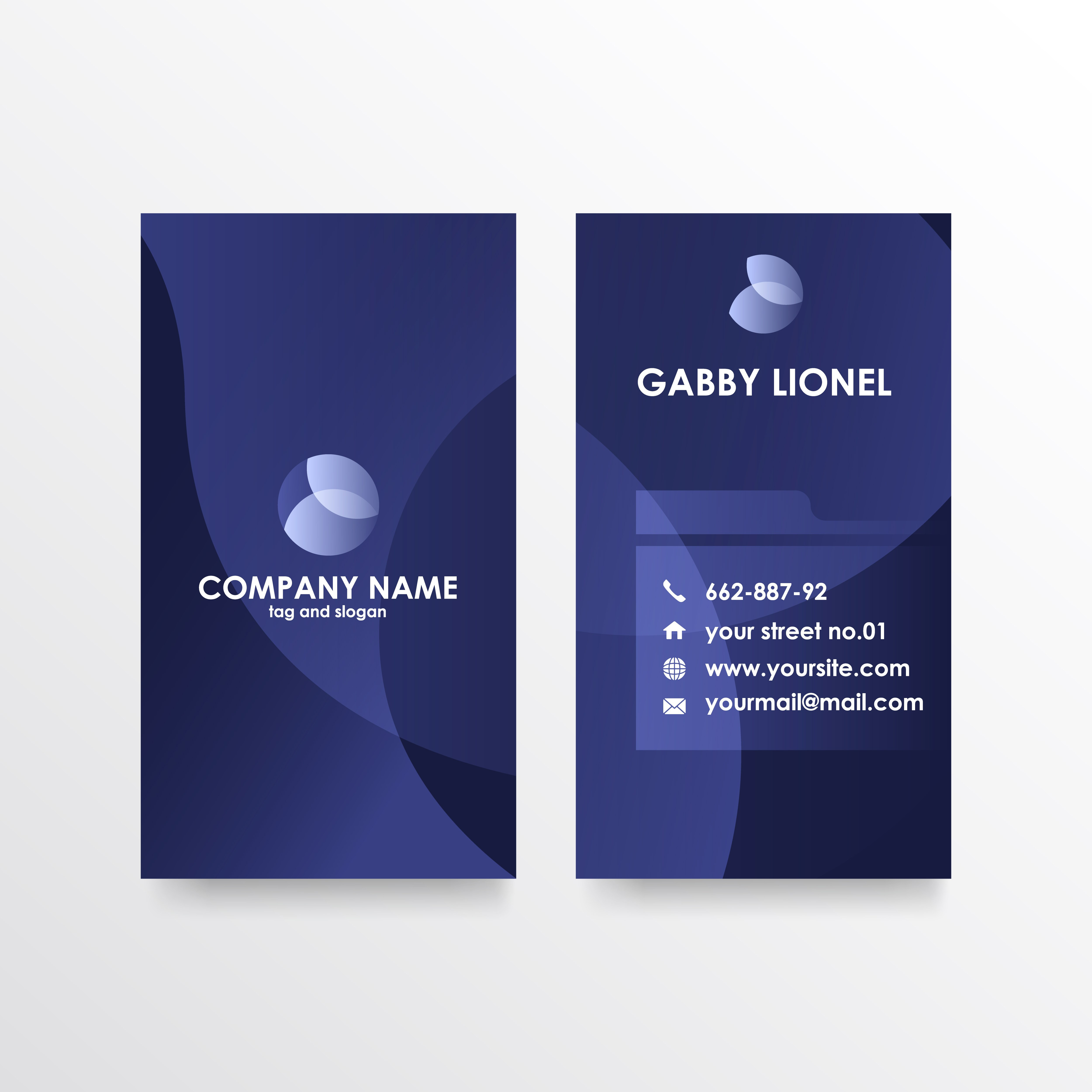 Double Sided Business Cards Template Word Free – Double Of 2 Sided Business Cards Templates Free