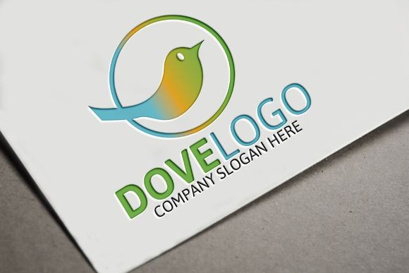 Dove Logo by Josuf On Creative Market Logo Of Construction Business Cards Templates