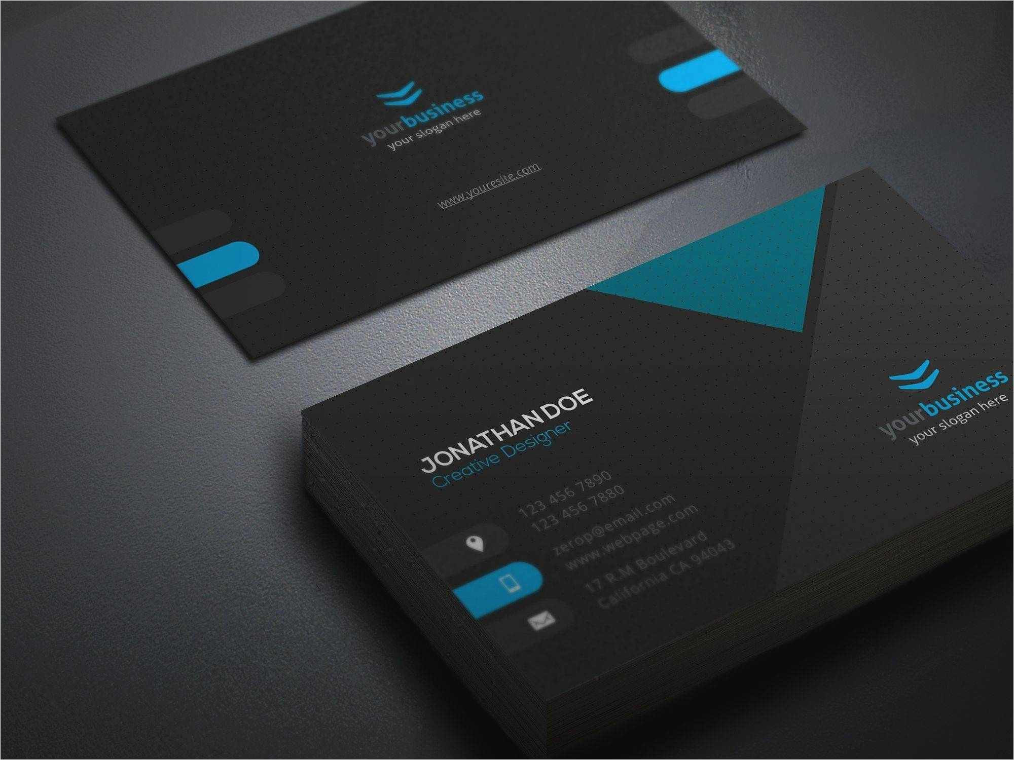 free collection beautiful gallery design business card template in 2020 business examples 2
