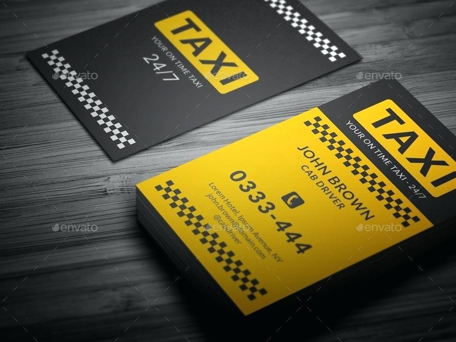 Driver Business Cards Best Taxi Card Template Beautiful Sample Of Downloadable Business Card Templates