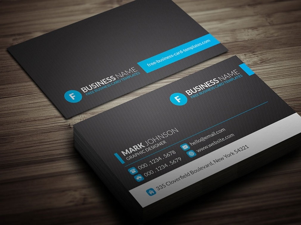 Electronic Business Card Templates Best Design E Business Cards Of Free Business Cards Template