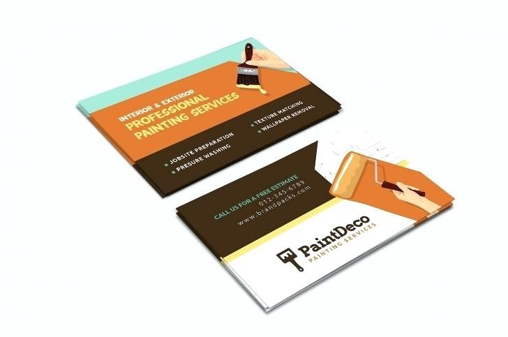 painter business card template free painting designs freepik pnter decorator in vector calling f