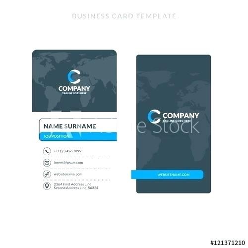 Free Double Sided Business Card Template Of Double Sided Business Cards Template Word