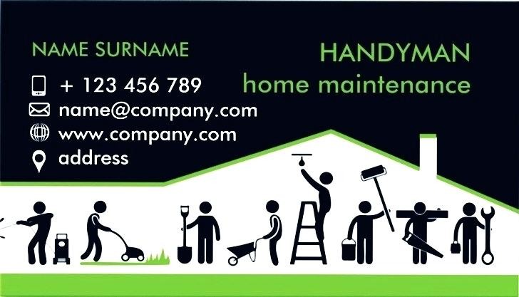 Free Handyman Templates – Appily Of Handyman Business Cards Templates Free