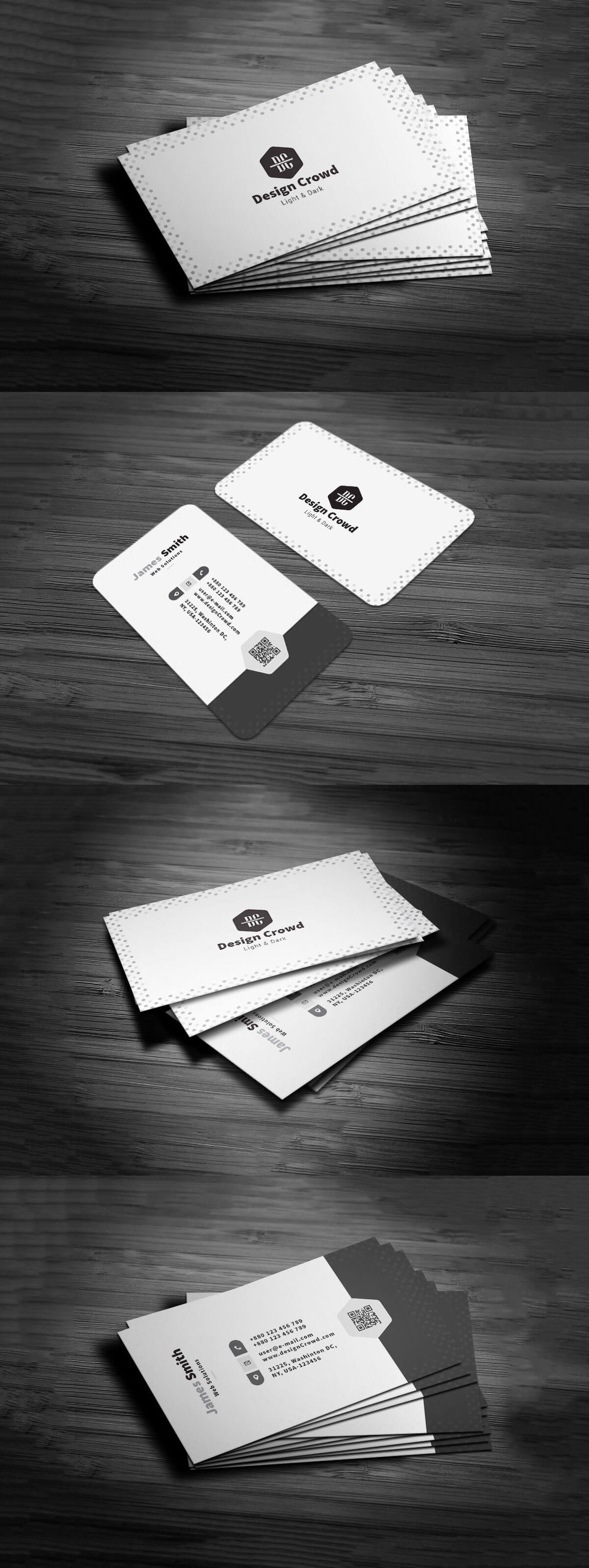 Free Minimal Business Card Template 1