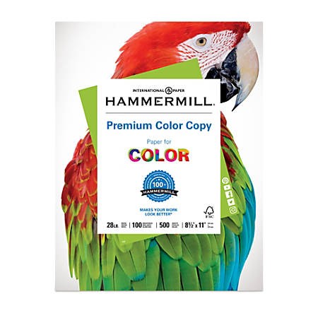 Hammermill Color Copy Paper 8 1 2&quot; X 11&quot; 28 Lb Ream 500 Sheets Item Of Hammermill Business Card Template