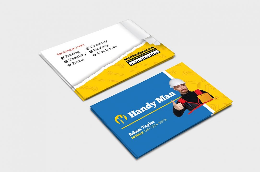Handyman Business Cards Templates Funny Sample Kit Uk Free Psd Of Handyman Business Cards Templates Free