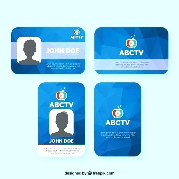 id card template free employee design 1 resume examples student pany psd