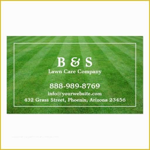 Lawn Care Business Card Templates Free Downloads Lawn Care Of Landscaping Business Card Template