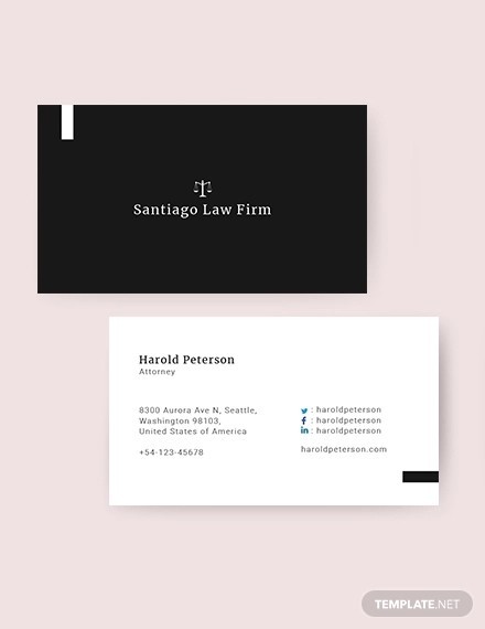 Lawyer Business Card Template Of Legal Business Cards Templates Free