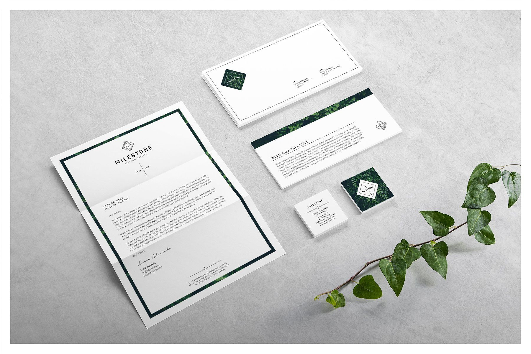 Milestone Stationery Collection Template Photoshop Indesign Of Free Business Card Templates for Photoshop